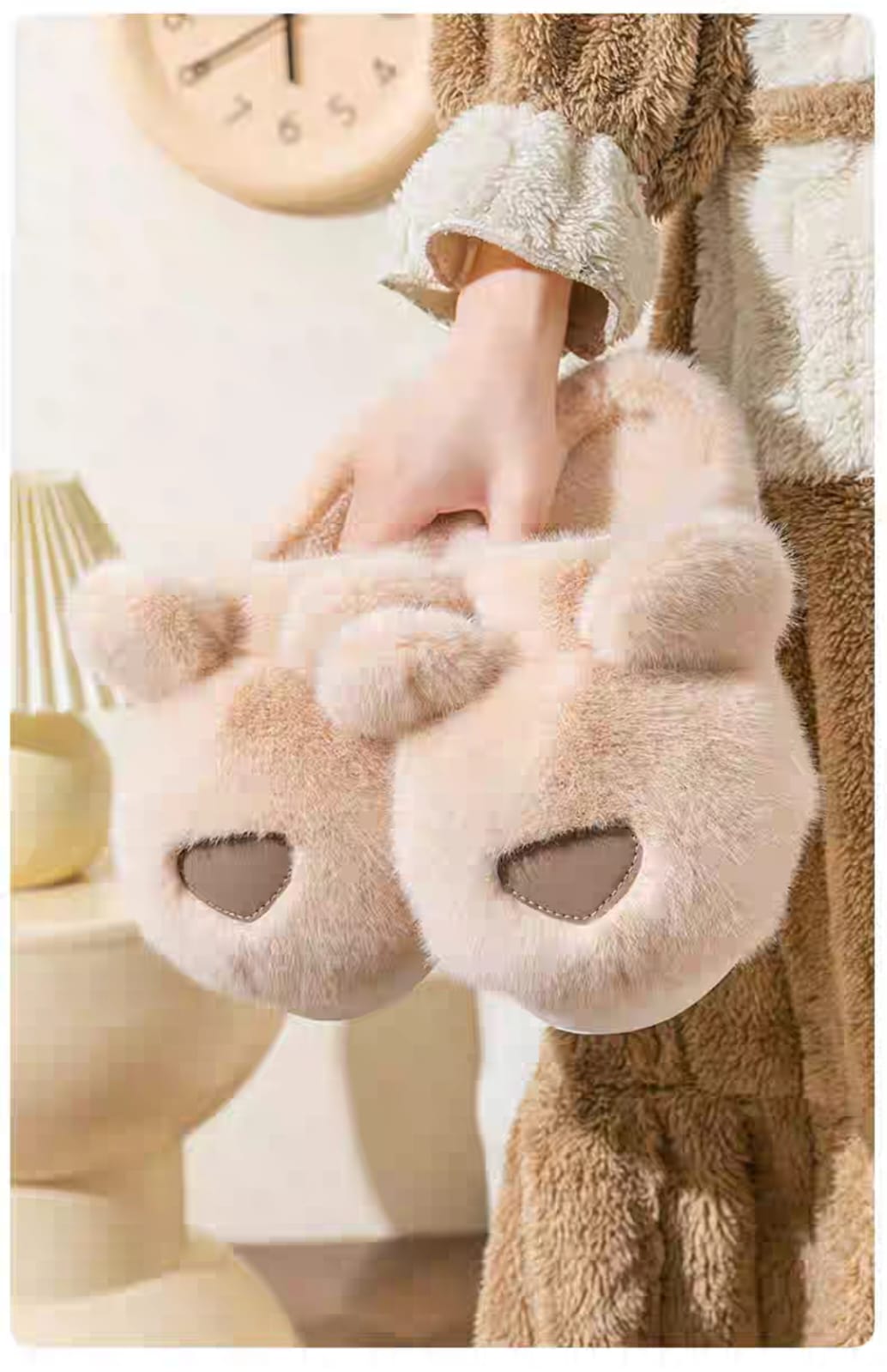 Pantuflas Oreja de Oso